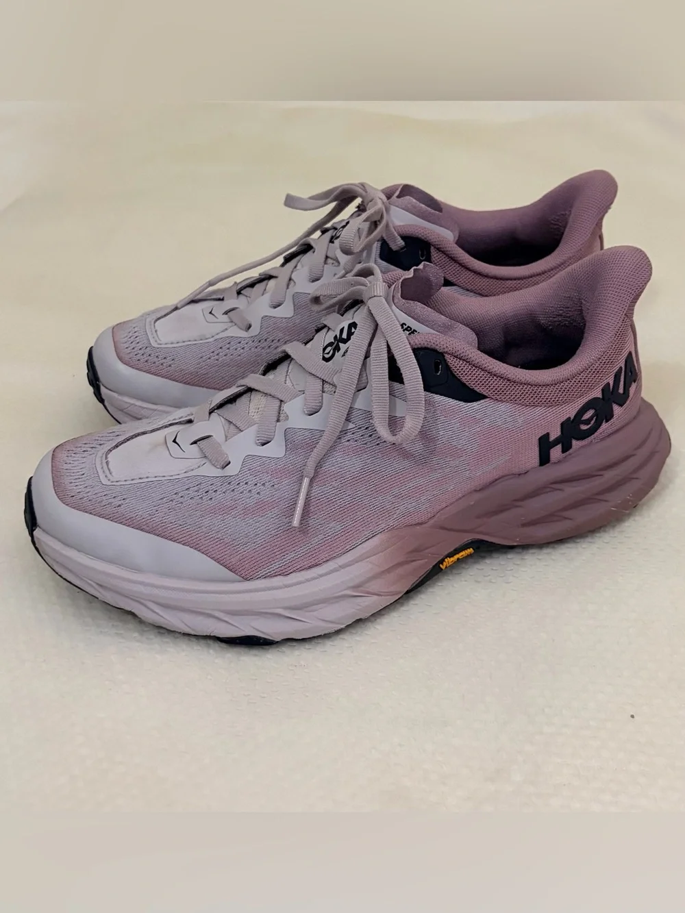 Hoka Women's Light Lavender Athletic Running Shoes